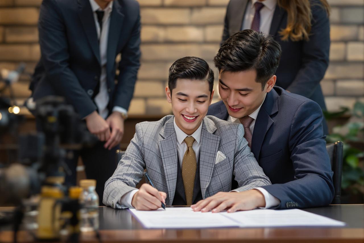 签约新生代演员陈思远，花都视频艺人矩阵再添新星